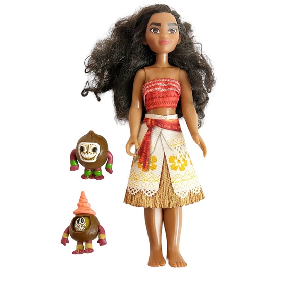 Disney Toys 25 Disneys Moana Doll With 2 Coconuts Original Clothing